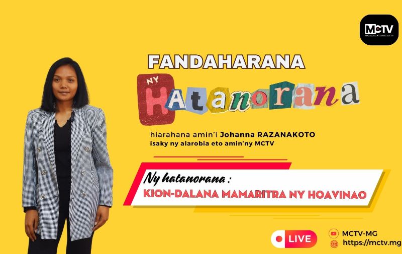 NY HATANORANA: KION-DALANA MAMARITRA NY HO AVINAO