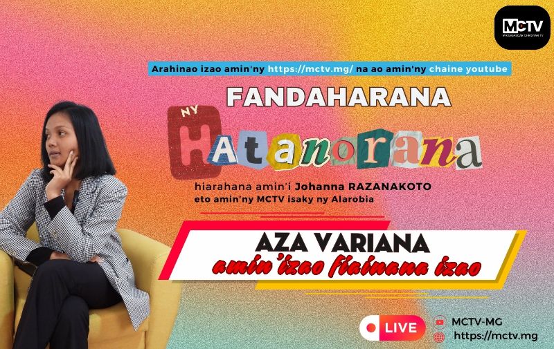 AZA VARIANA AMIN'IZAO FIAINANA IZAO