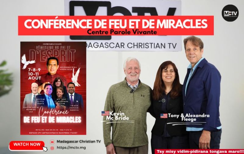Kevin Mc Bride | Tony & Alexandre Fleege | CPV | Madagascar Christian TV