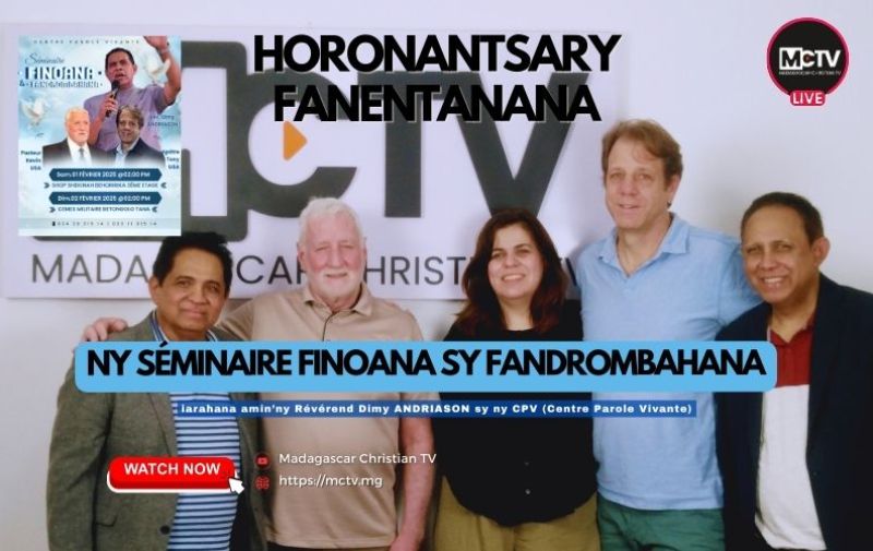 HORONANTSARY FANENTANANA IARAHANA @ IREO MPANDRAY ANJARAN'NY SEMINAIRE FINOANA& FANDROMBAHANA