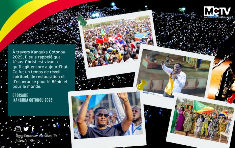 Une grande visitation de Dieu au Bénin lors de la croisade Kanguka Cotonou 2025