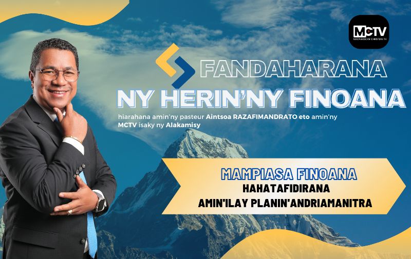 MAMPIASA FINOANA HAHATAFIDIRANA AMIN'ILAY PLANIN'ANDRIAMANITRA