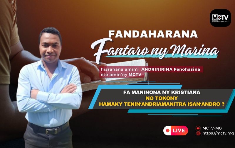 FA MANINONA NO TOKONY HAMAKY TENIN'ANDRIAMANITRA ISAN'ANDRO NY KRISTIANA ?