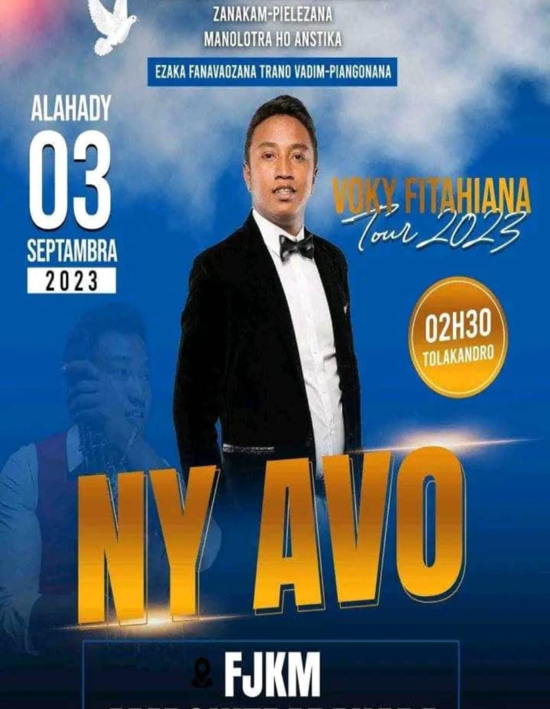 Ny Avo Tour Voky Fitahiana 2023