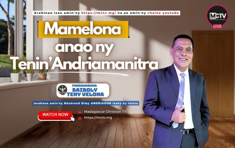MAMELONA ANAO NY TENIN'ANDRIAMANITRA
