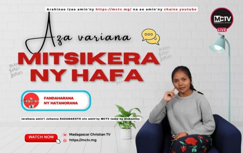 AZA VARIANA MITSIKERA NY HAFA
