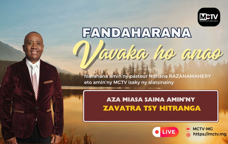AZA MIASA SAINA AMIN'NY ZAVATRA TSY HITRANGA