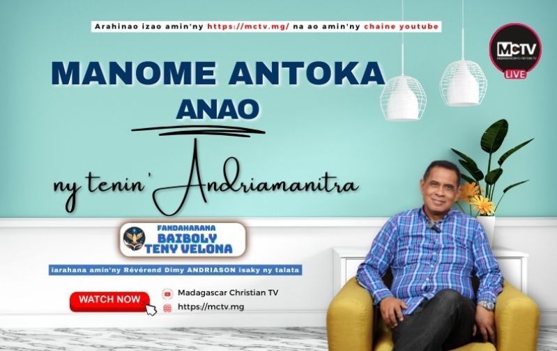 MANOME ANTOKA ANAO NY TENIN'ANDRIAMANITRA