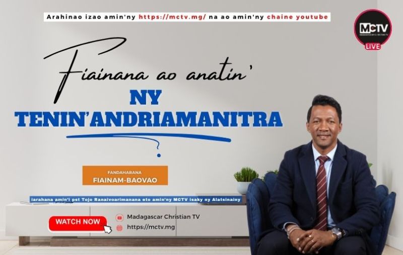 FIAINANA AO ANATIN' NY TENIN'ANDRIAMANITRA