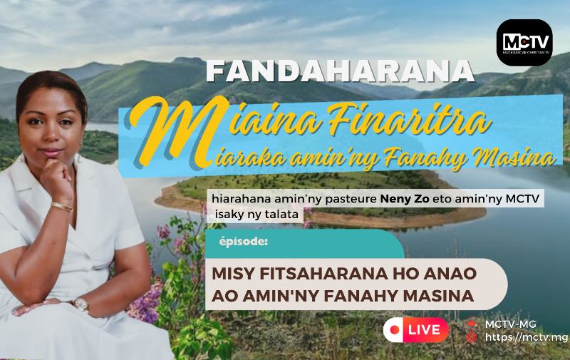 MISY FITSAHARANA HO ANAO AO AMIN'NY FANAHY MASINA