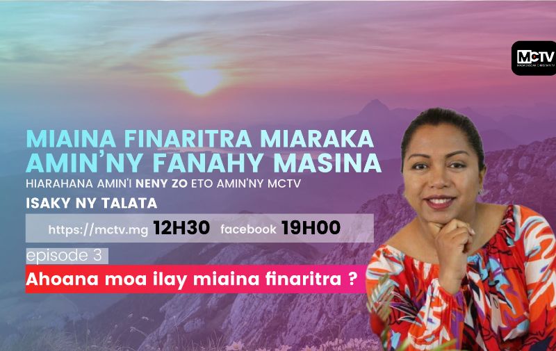 Ahoana moa ilay miaina finaritra