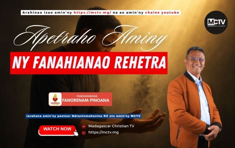 APETRAHO AMINY NY FANAHIANAO REHETRA
