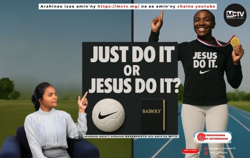 JUST DO IT or JESUS DO IT?