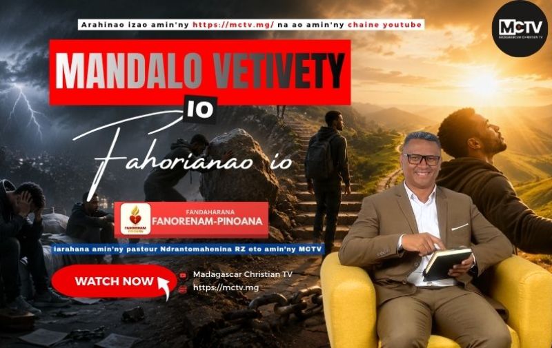 MANDALO VETIVETY IO FAHORIANAO IO