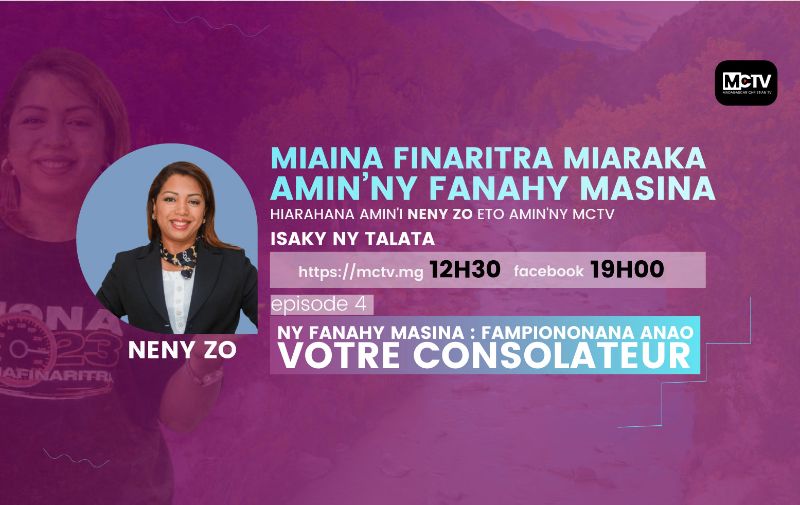 Ny Fanahy Masina : Fampiononana Anao (VOTRE CONSOLATEUR)