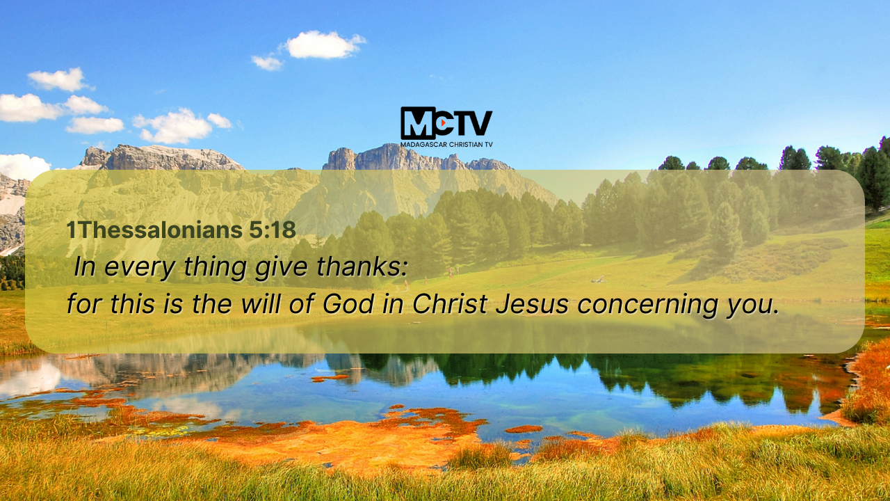 1 Thessalonniciens 5:18