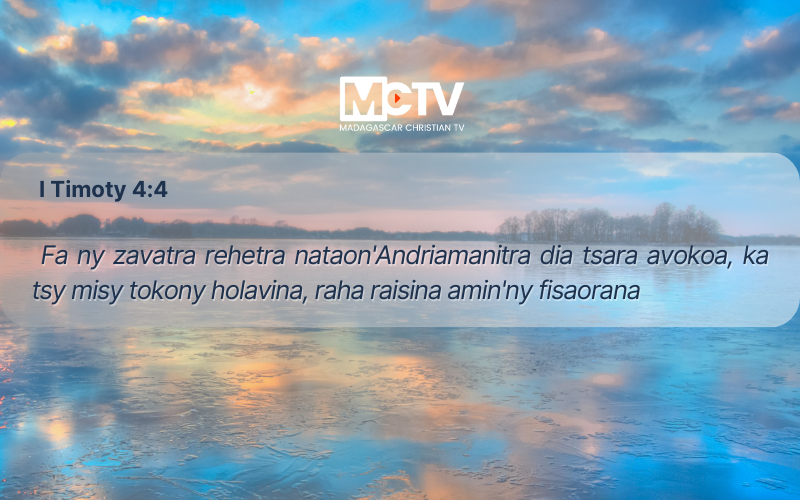 1 Timothée 4:4