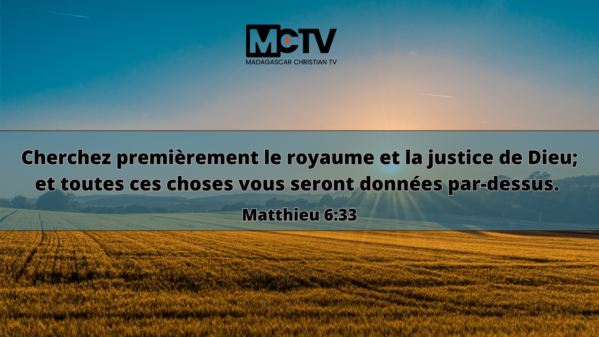Matthieu 6:33
