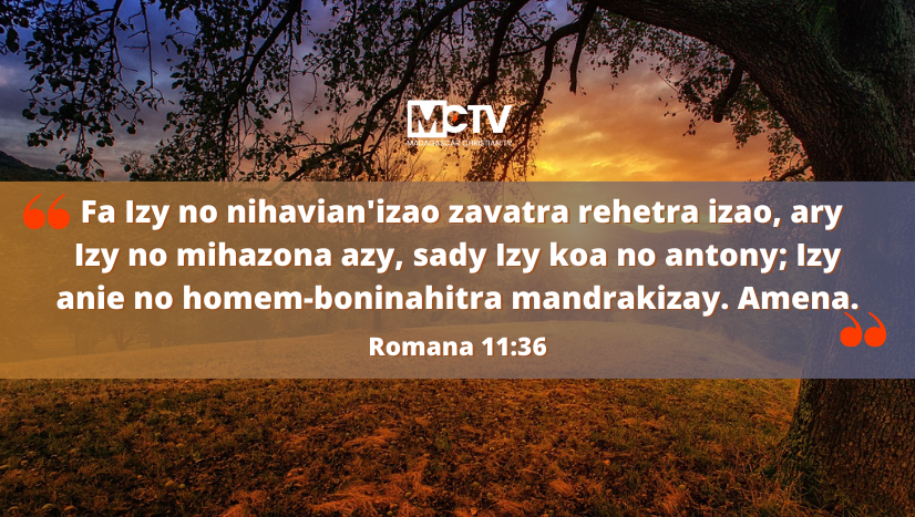 Romains 11:36